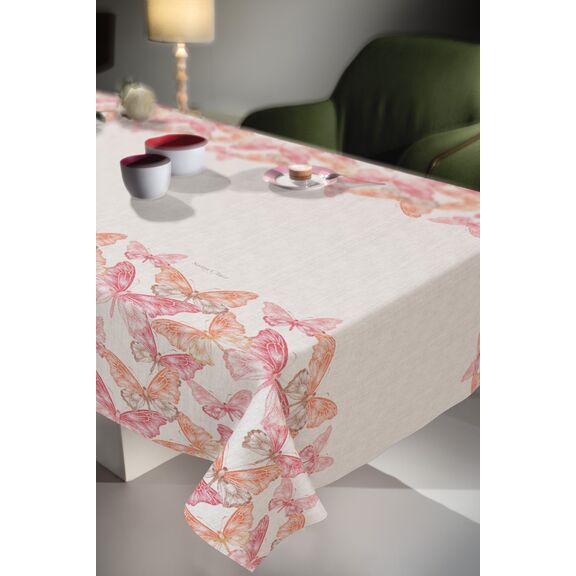 Τραπεζομάντηλο 1031 Coral 145x220 Saint Clair  100% Polyester