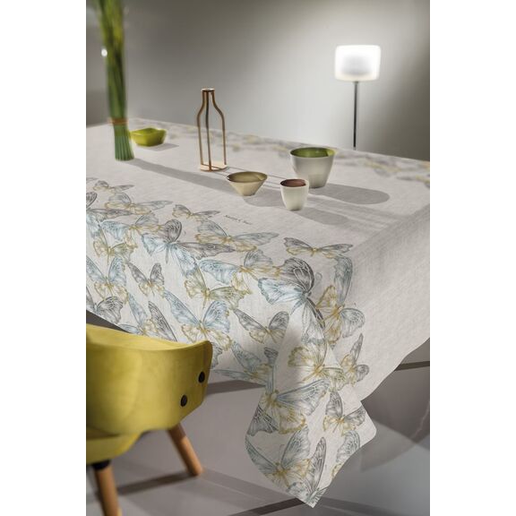 Τραπεζομάντηλο 1031 Natural 145x145 Saint Clair  100% Polyester