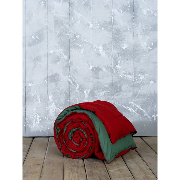 Πάπλωμα Υπέρδιπλο 220x240 Abalone - red / Green Nima Home 220x240