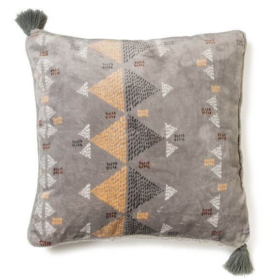 Διακοσμητικο Μαξιλαρι Wampum Silver 45x45