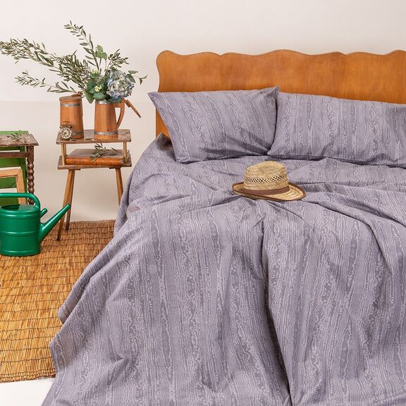 Σεντονι Υπερδιπλο/king Size Mouare Grey Urban Line Mixology 245x270