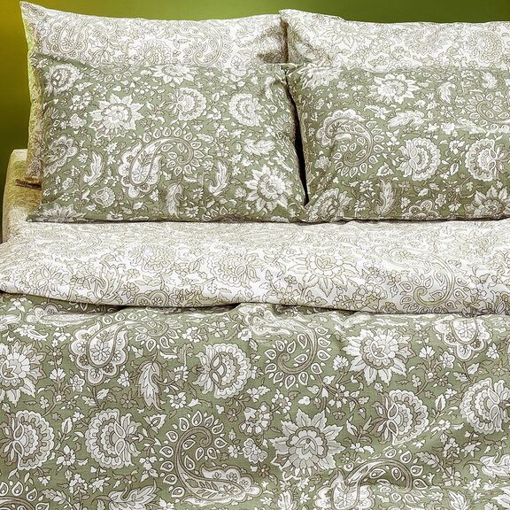 Σετ Σεντονια Μονα Lora Olive Casual Line 170x270