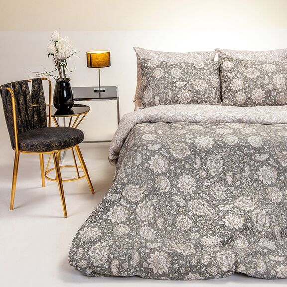 Σετ Σεντονια Μονα Lora Grey Casual Line 170x270