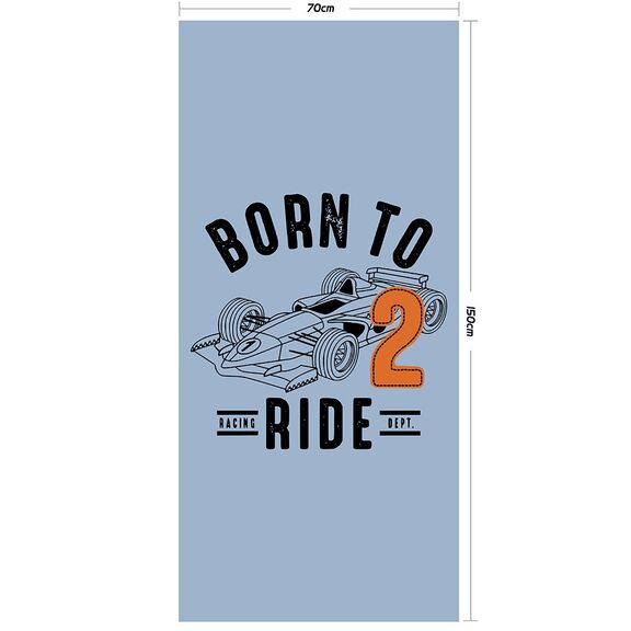 Παιδικη Πετσετα Θαλασσης Race car 75x150