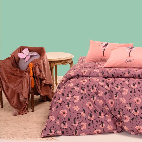 Σετ Σεντονια Μονα Dance Mauve Kids Line 170x270