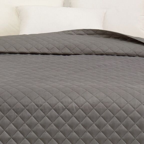 Κουβερλι 220χ240 Tosca Dark Grey 220x240