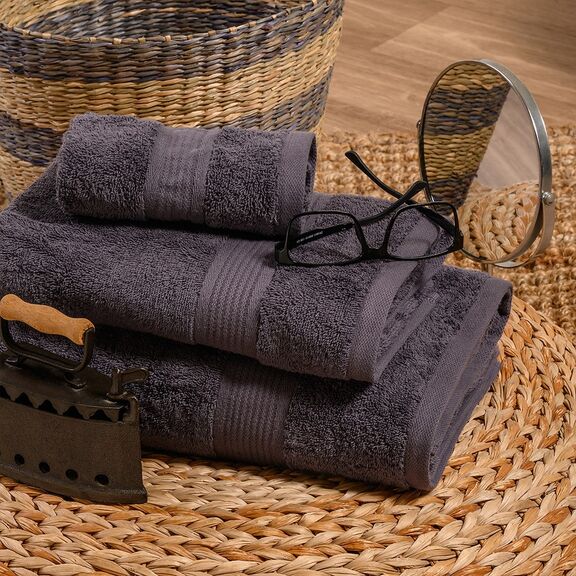 Πετσετες σετ 3 Τεμαχιων Kenzo Anthracite