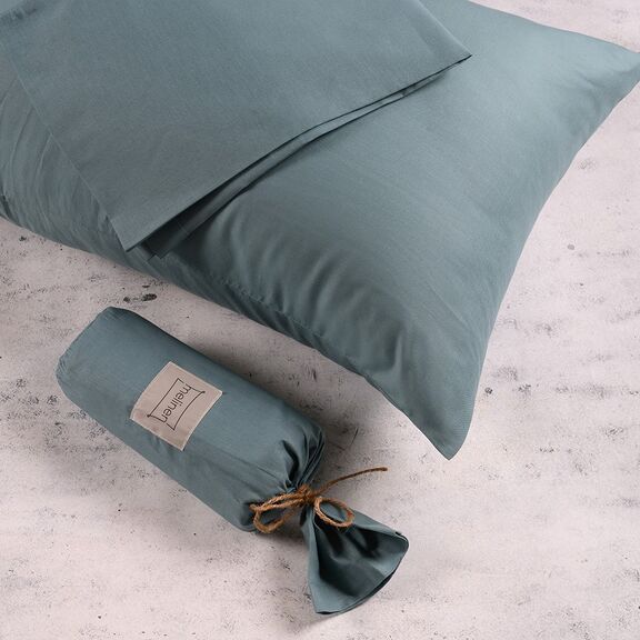 Σεντονι Μονο 170χ270 Urban Line Dark Aqua 170x270