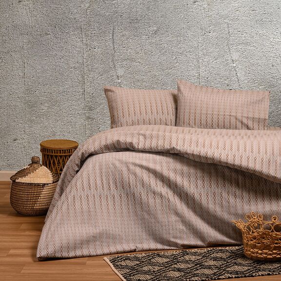 Παπλωματοθηκη Φανελενια Υπερδιπλη Tundra Grey (225x245) 225x245