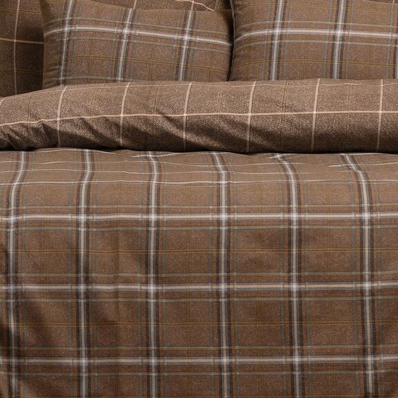 Σετ Σεντονια Υπερδιπλα (λ) Diego Mocca Ultra Line (160χ200+32)(λ) 235x270 (λ)