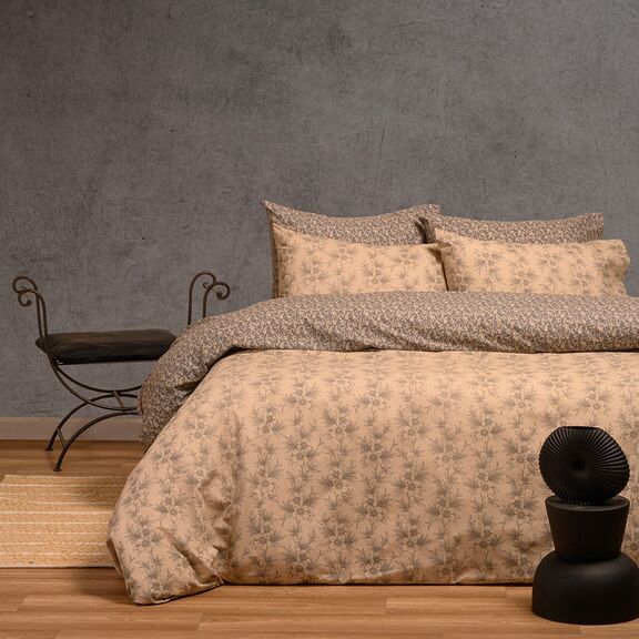 Σετ Σεντονια Μονα (λ) Naya Grey Casual Line (100x200+32)(λ) 170x270 (λ)