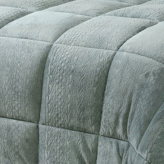 Κουβερτοπαπλωμα Υπερδιπλο Shelby Aqua (220x240) 220x240
