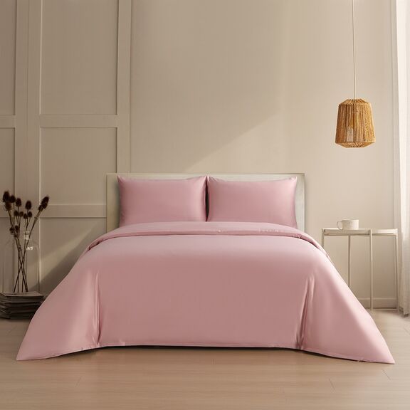 Σετ Παπλωματοθηκη (3 Τεμ.) Satin Υπερδιπλη Bella Rose (225x245) 225x245