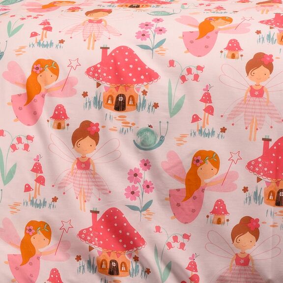 Παπλωματοθηκη Μονη Magic Pink Kids Line (165x245) 165x245