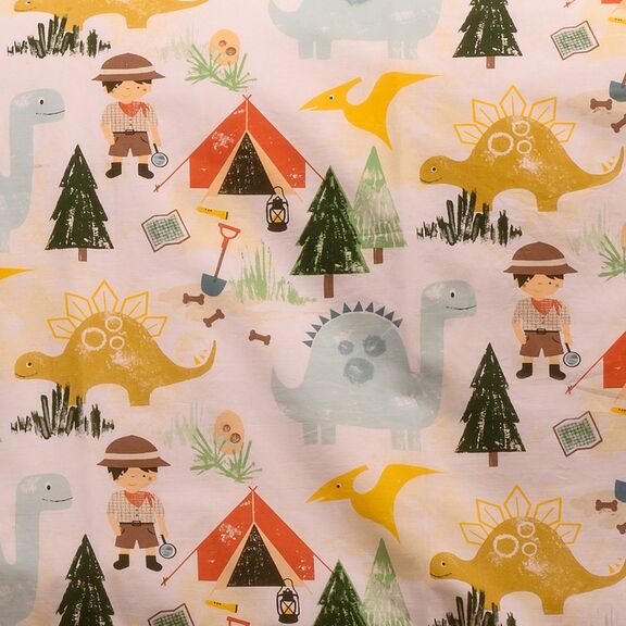 Παπλωματοθηκη Μονη Explorer red Kids Line (165x245) 165x245