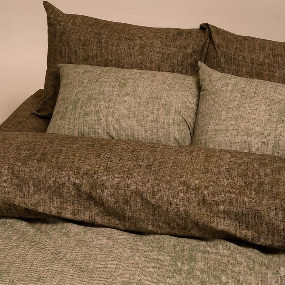 Σετ Μαξιλαροθηκες (π) Amar Olive Casual Line (50x70) 50x70