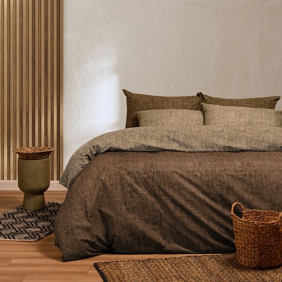 Σετ Σεντονια Υπερδιπλα (λ) Amar Olive Casual Line (160x200+32)(λ) 235x270 (λ)
