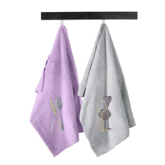Πετσέτες Κουζίνας Gourmet Kitchen set 20 (35x50) guy Laroche Mixed 100% Fine Microfiber
