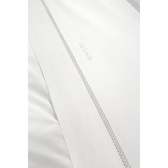 Σετ 3τμχ Παπλωματοθήκη Blend White 260x260 guy Laroche  Cotton Satin