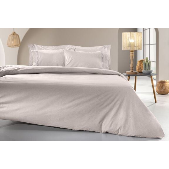 Παπλωματοθήκη Color Plus Perla 165x225 guy Laroche  100% Cotton Percale