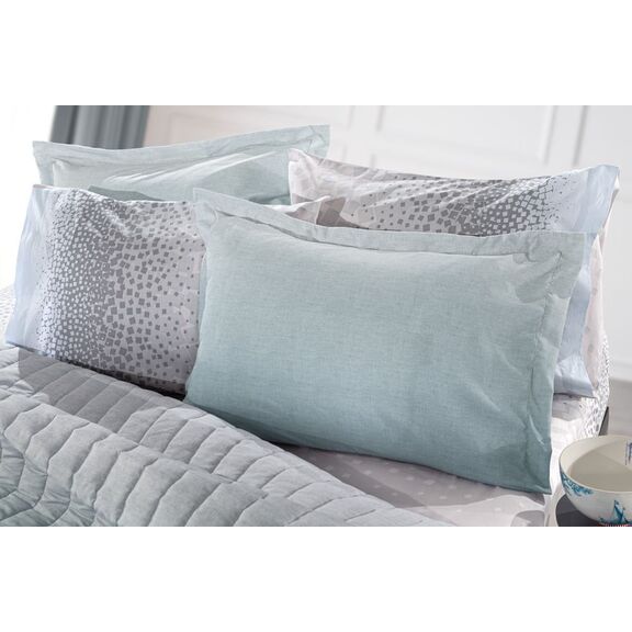 Διακοσμητικές Μαξιλαροθήκες Dotty Aqua 50x70 guy Laroche  100% Microsuede