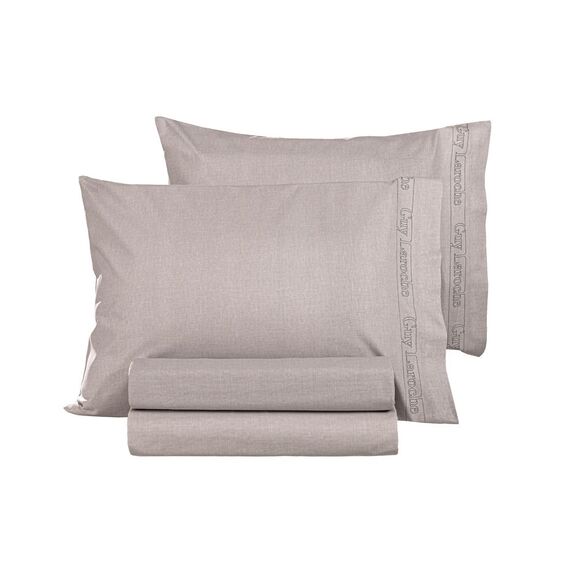 Ζεύγος Μαξιλαροθήκες Color Plus Melanze 50x70 guy Laroche  100% Cotton Percale