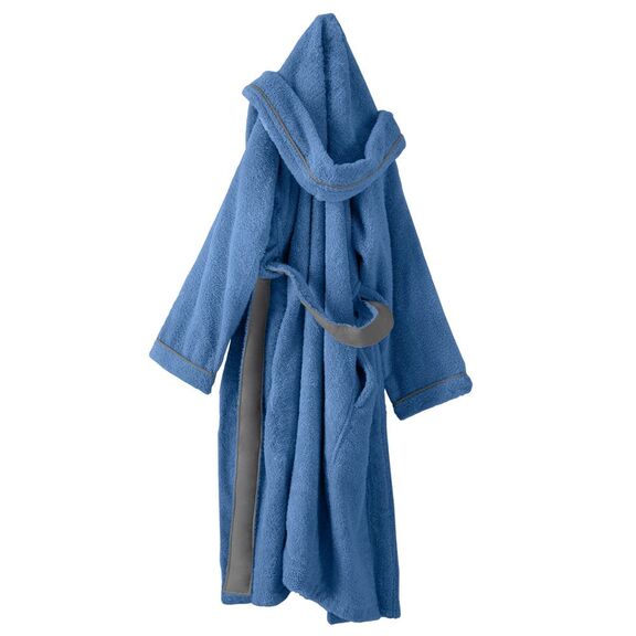 Παιδικό Μπουρνούζι Kiddies Blue 8-10 Ετών guy Laroche  100% Cotton
