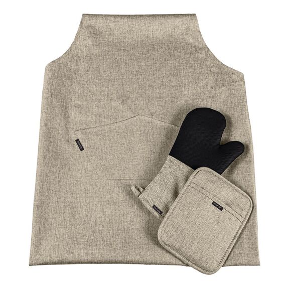 Σετ 5τμχ Κουζίνας Cook set Taupe guy Laroche  100% Polyester
