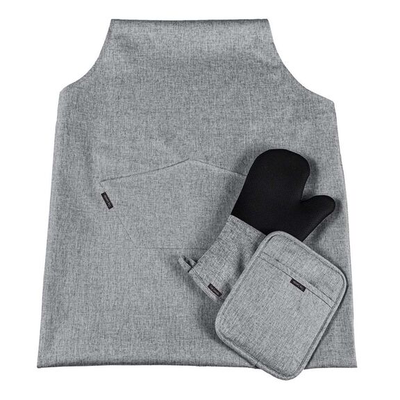 Σετ 5τμχ Κουζίνας Cook set Silver guy Laroche  100% Polyester