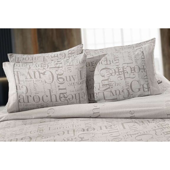 Σετ 3τμχ. Σεντόνια Brand Natural Flannel 170x265 guy Laroche  100% Cotton Flannel