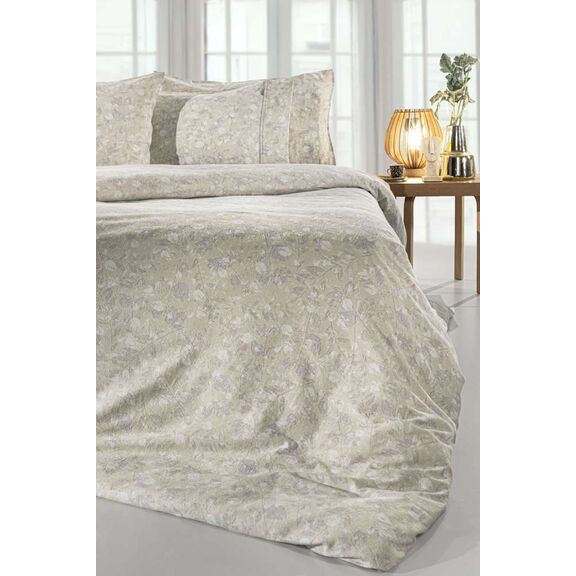 Σετ 4τμχ. Σεντόνια Elodie Natural Flannel 240x265 guy Laroche  100% Cotton Flannel