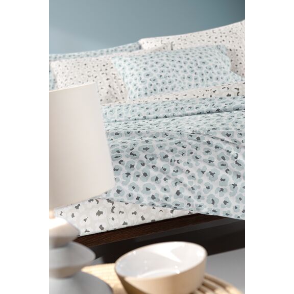 Σετ 3τμχ. Σεντόνια Frida Azul 165x265 guy Laroche  100% Cotton Percale