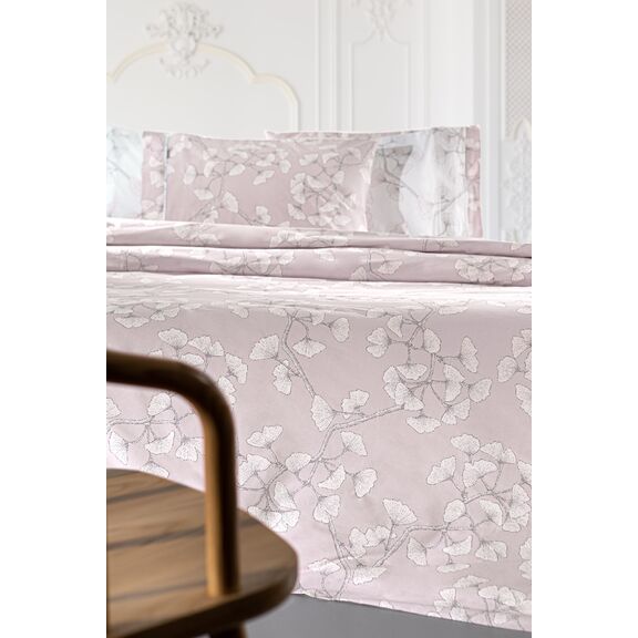 Σετ 3τμχ. Σεντόνια Lavinia Violet 165x265 guy Laroche  100% Cotton Percale