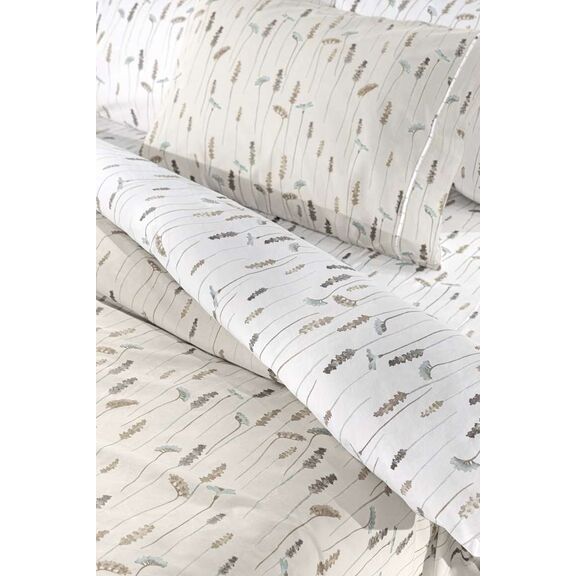 Σετ 4τμχ. Σεντόνια Eloise Natural 270x265 guy Laroche  100% Cotton Percale