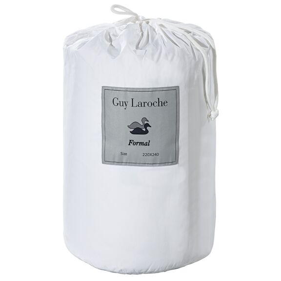 Πάπλωμα Formal 160x220 guy Laroche  100% Cotton Satin Fabric / 100% Goose Down Filling
