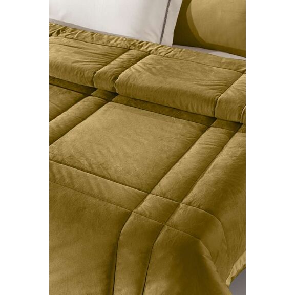 Πάπλωμα Crystal Velvet Golden 180x220 guy Laroche  100% Velvet Pol.
