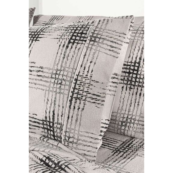 Σετ 3τμχ Παπλωματοθήκη Mezzo Natural Flannel 225x245 guy Laroche  100% Cotton Flannel
