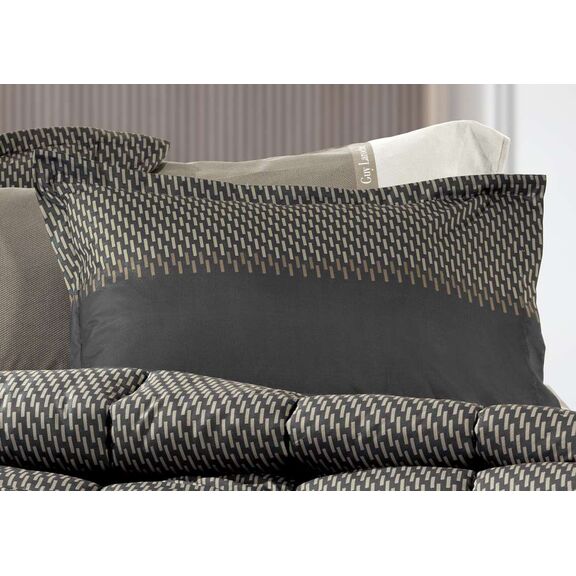 Ζεύγος Διακοσμητικές Μαξιλαροθήκες Dallas Choco 50x70 guy Laroche  100% Microsuede