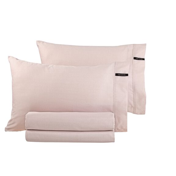 Ζεύγος Μαξιλαροθήκες Minimal Pudra 50x70 guy Laroche  100% Cotton Satin