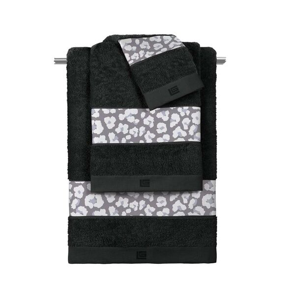 Σετ Πετσέτες Μπάνιου 3τμχ. Frida Lavender-Black guy Laroche  100% Cotton 500 Gr/m 2