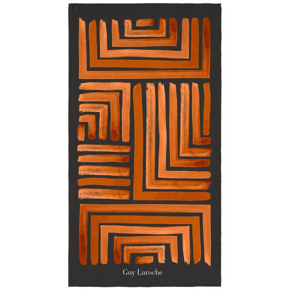 Πετσέτα Θαλάσσης Velour Printed 2404/03 100x175 guy Laroche  50%cotton-50%polyester