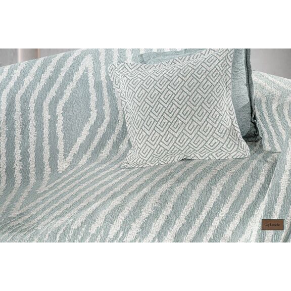 Ριχτάρι Norton Ocean Πολυθρόνας 180χ150 guy Laroche  37% Cotton-21% Polyester-42% Acrylic