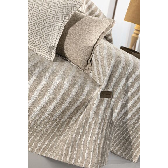 Ριχτάρι Norton Natural Πολυθρόνας 180χ150 guy Laroche  37% Cotton-21% Polyester-42% Acrylic