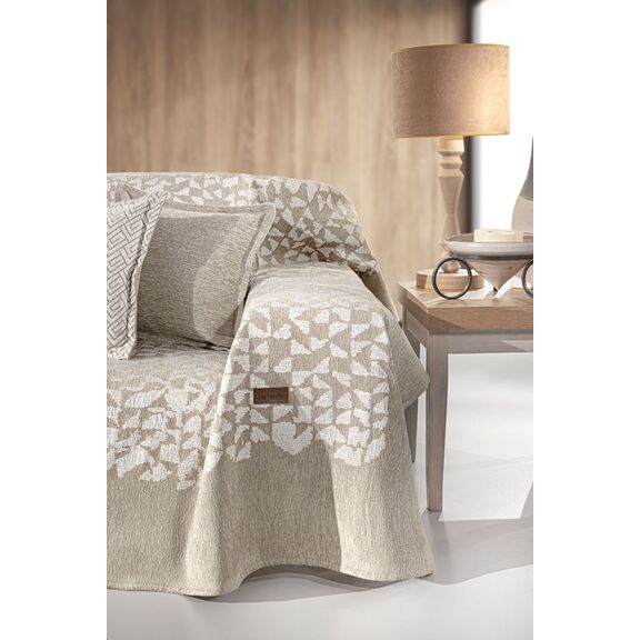 Ριxτάρι Duomo Natural Τριθέσιου Καναπέ 180x300 guy Laroche  37% Cotton-21% Polyester-42% Acrylic