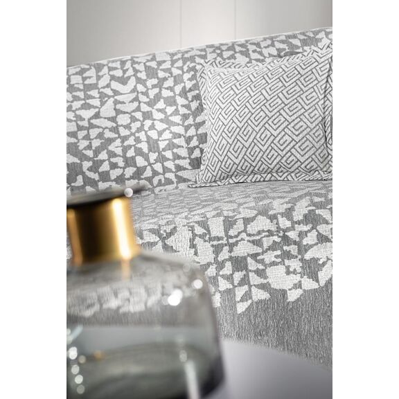 Ριxτάρι Duomo Grey Διθέσιου Καναπέ 180x250 guy Laroche  37% Cotton-21% Polyester-42% Acrylic