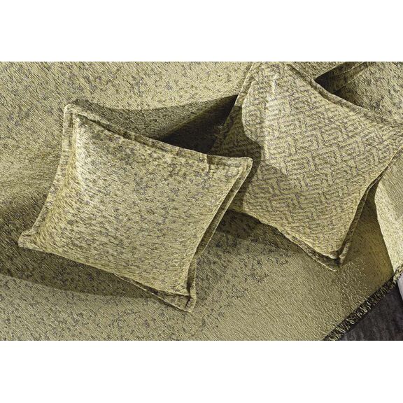 Ριχτάρι Καναπέ Matis Olive (Διθέσιος) 180x250 guy Laroche  37% Cotton-21%polyester-42% Acrylic