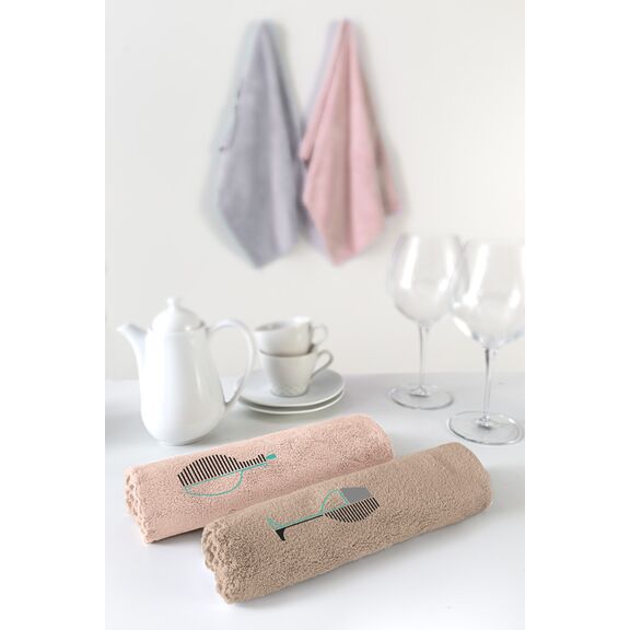 Πετσέτες Κουζίνας Gourmet Kitchen set 27 guy Laroche  100% Fine Microfiber