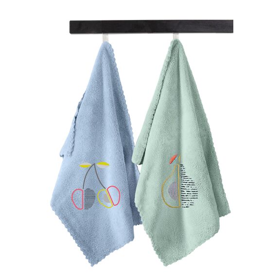 Πετσέτες Κουζίνας Gourmet Kitchen set 29 guy Laroche  100% Fine Microfiber