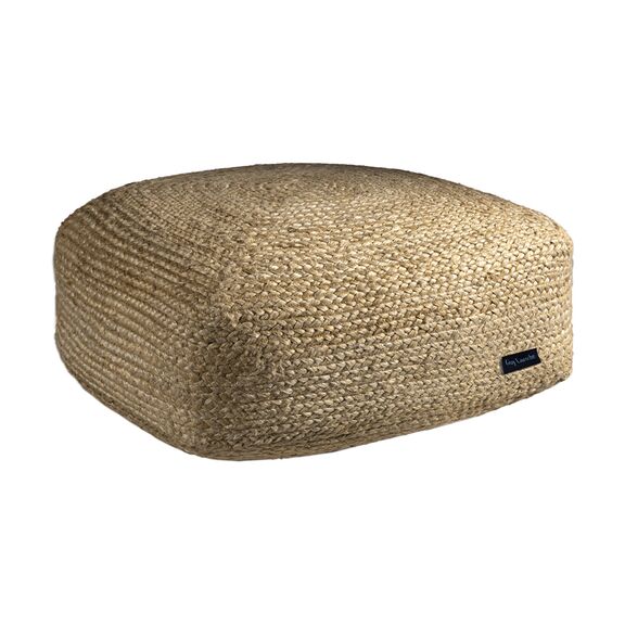 Πούφ Boho Natural 65x65x30 guy Laroche  100% Jute
