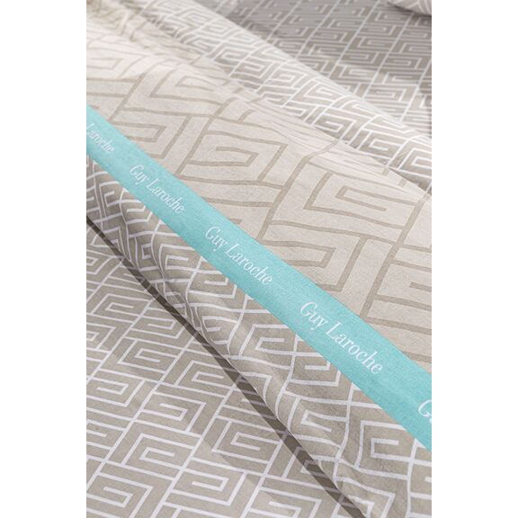 Σετ 3τμχ Σεντόνια Occio Sand 165x265 guy Laroche  100% Cotton Percale